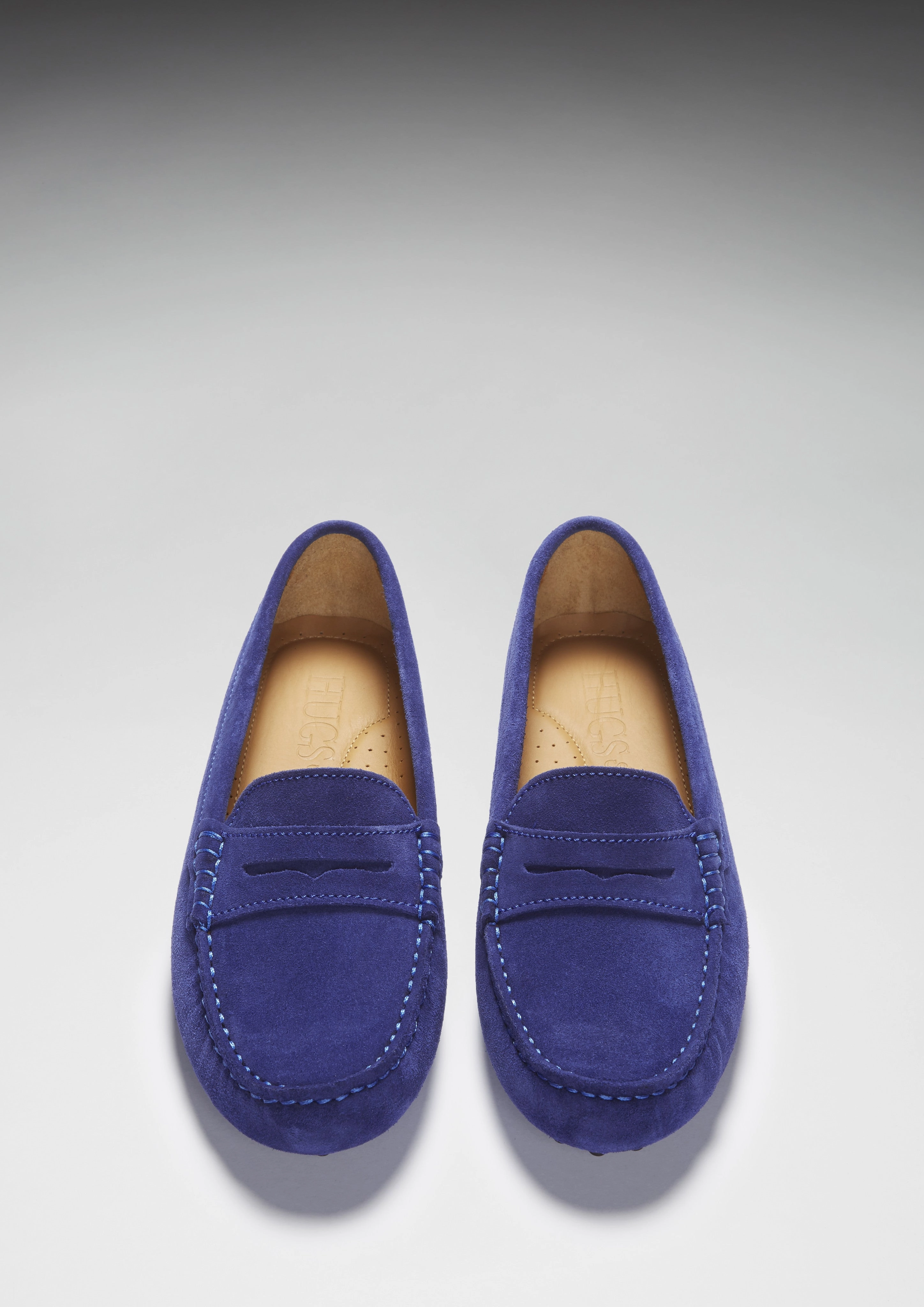 Best Loafers With Arch Support Women's Penny Driving Loafers, ink blue suede
