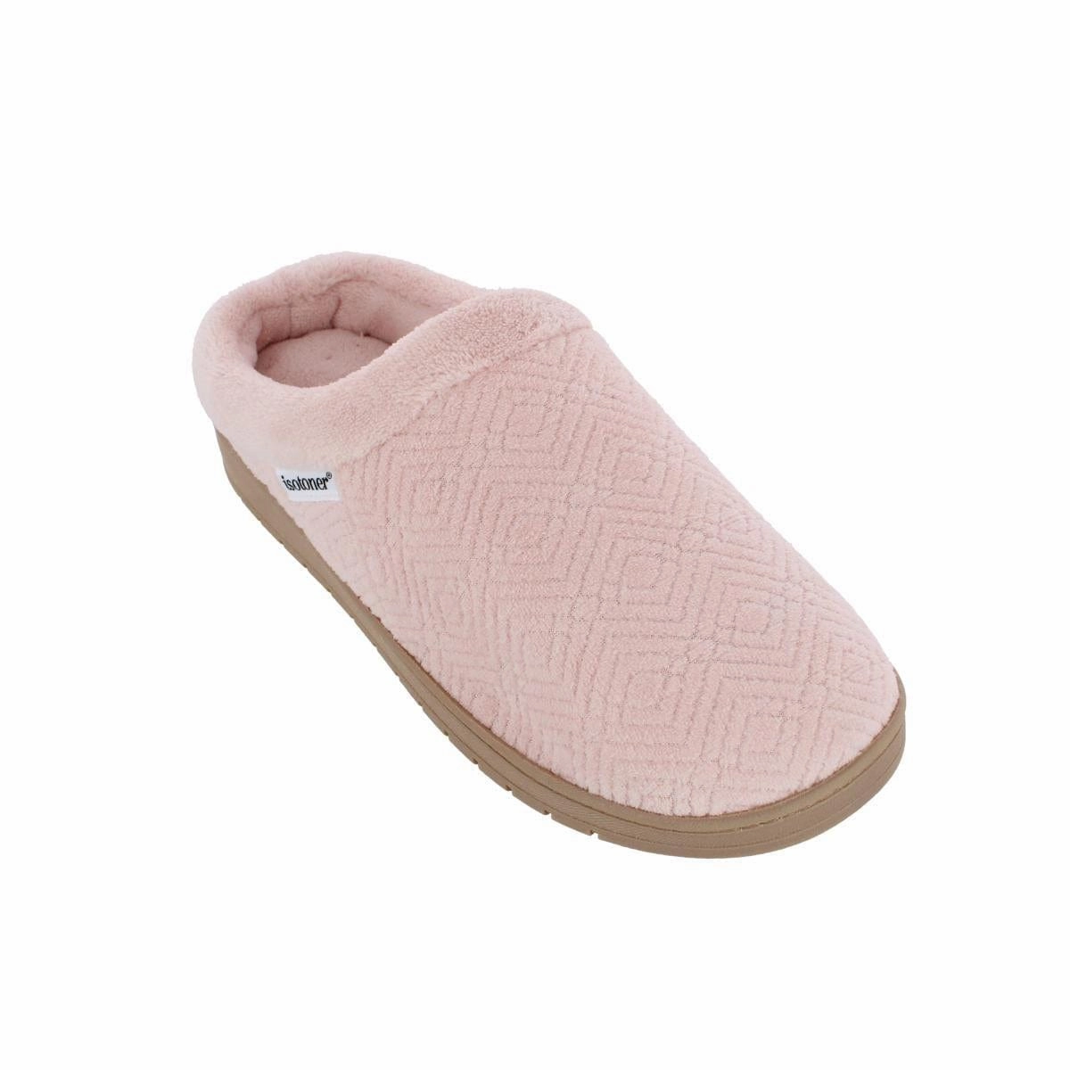 Isotoner Women's Sculpted Microterry Hoodback Clog Slippers Bluey Adult Slippers