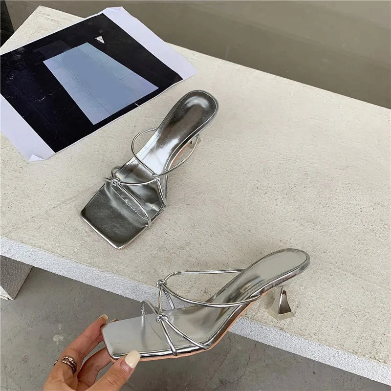 Truth Table Sr Flip Flop binfenxie 2024 New Summer Gold Slipper Low Heel Slides Female Peep Toe Square Heel Sandal Vacation Women Flip Flops Mujer Shoes