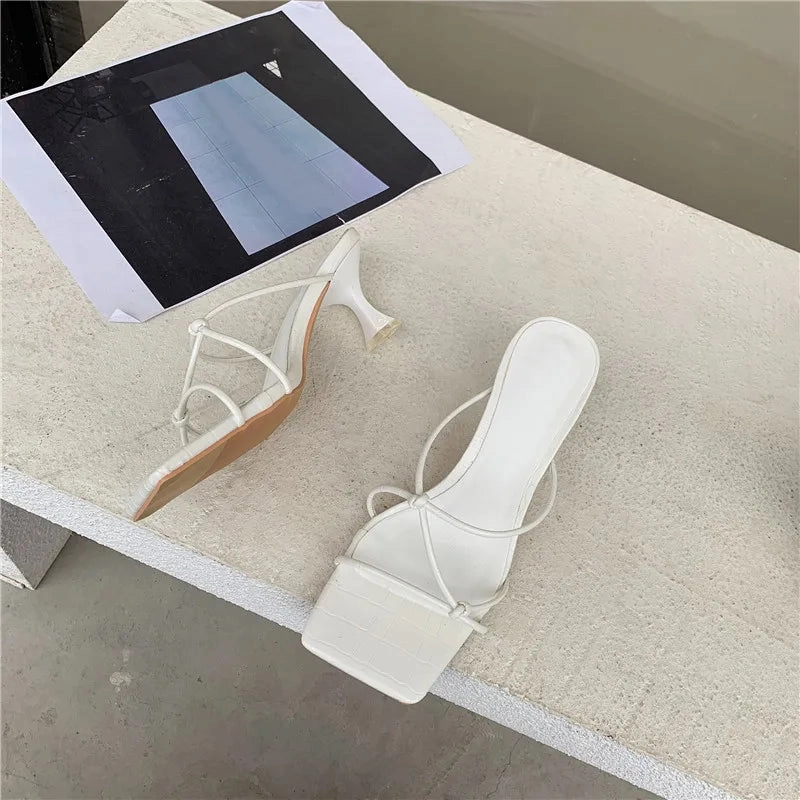 Fabric Toe Post Flip Flops binfenxie 2024 New Summer Gold Slipper Low Heel Slides Female Peep Toe Square Heel Sandal Vacation Women Flip Flops Mujer Shoes