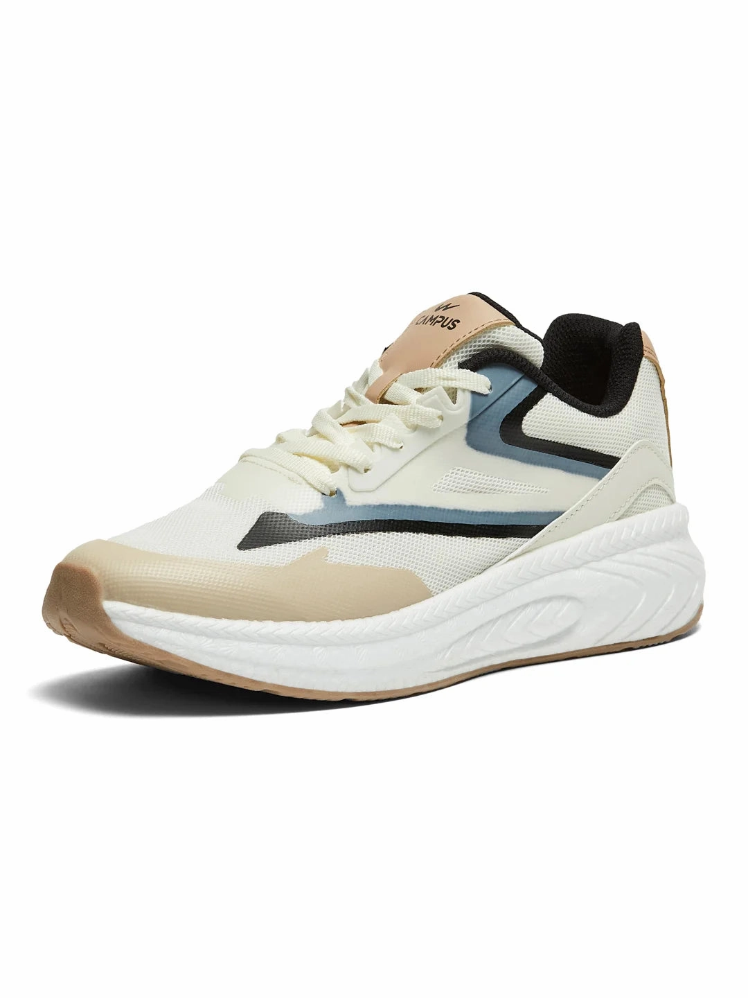 JIVE Off White Men's Running Shoes Best Running Shoes For High Arch