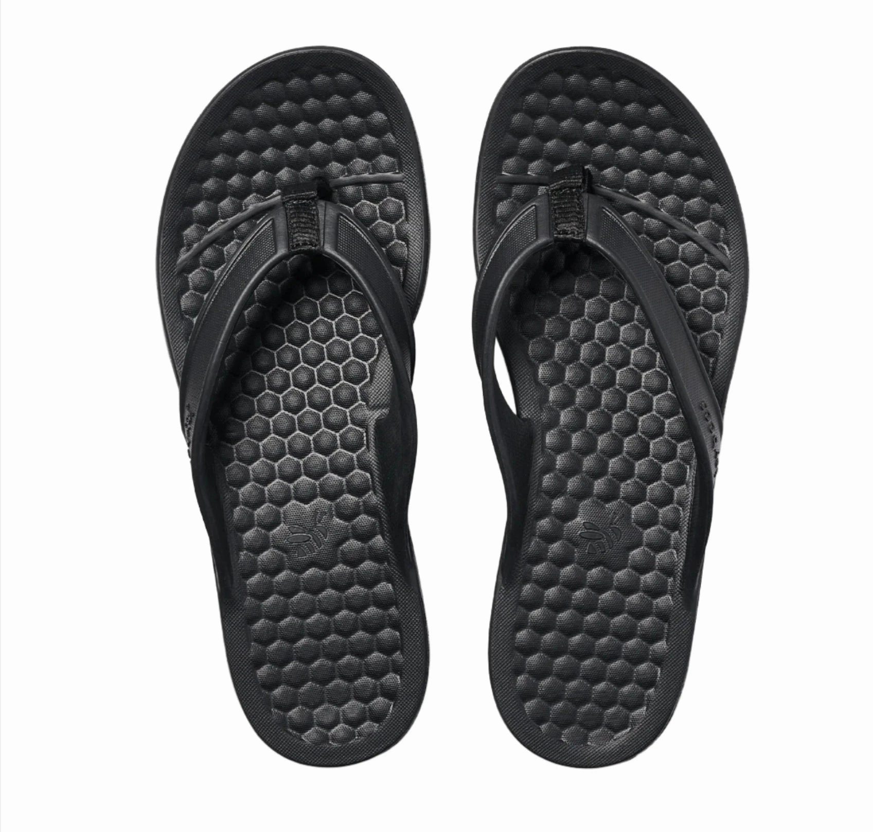 Joybees Women's Varsity Flip Sandal - Coal Soft Science Flip Flops