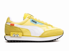 Junior Puma x Spongebob Squarepants Future Rider Asics Speed Menace Cricket Shoes