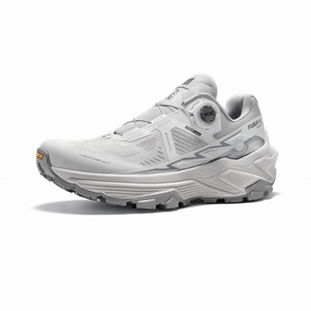 Best Running Shoes For Running On Treadmill Kailas FUGA EX 3 BOA Low-cut Trail Running Shoes Women's White Cloud