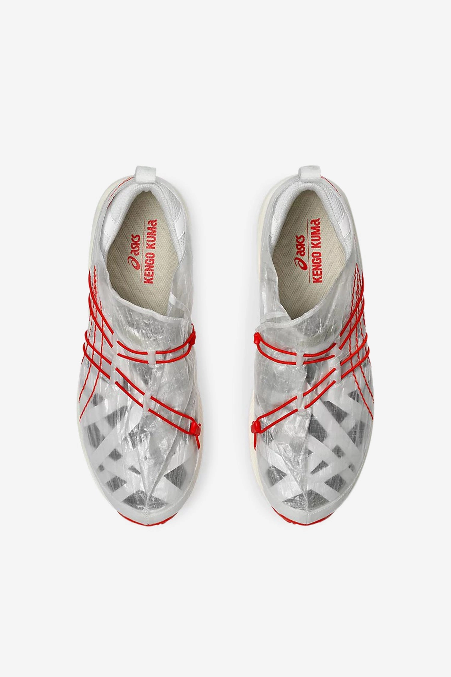 Kengo Kuma x Archisite ORU "White Red" Asics Hypersprint 8 Track & Field Shoe