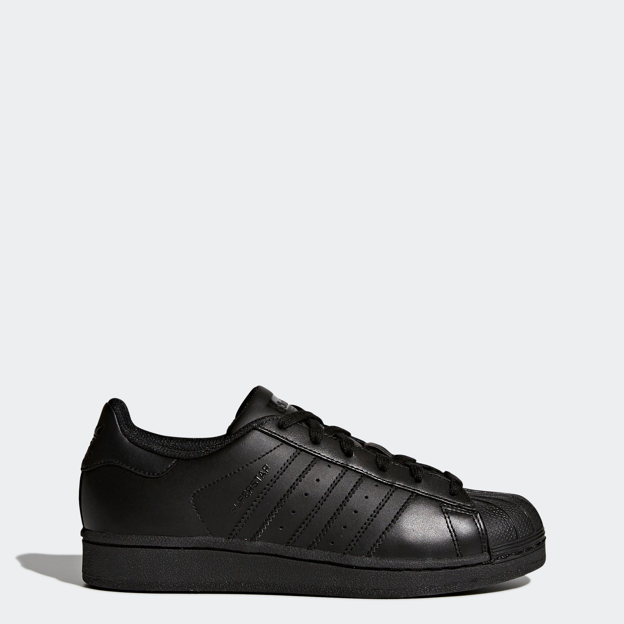 Neutral Adidas Shoes Kid's adidas Originals Superstar Foundation Shoes Triple Black