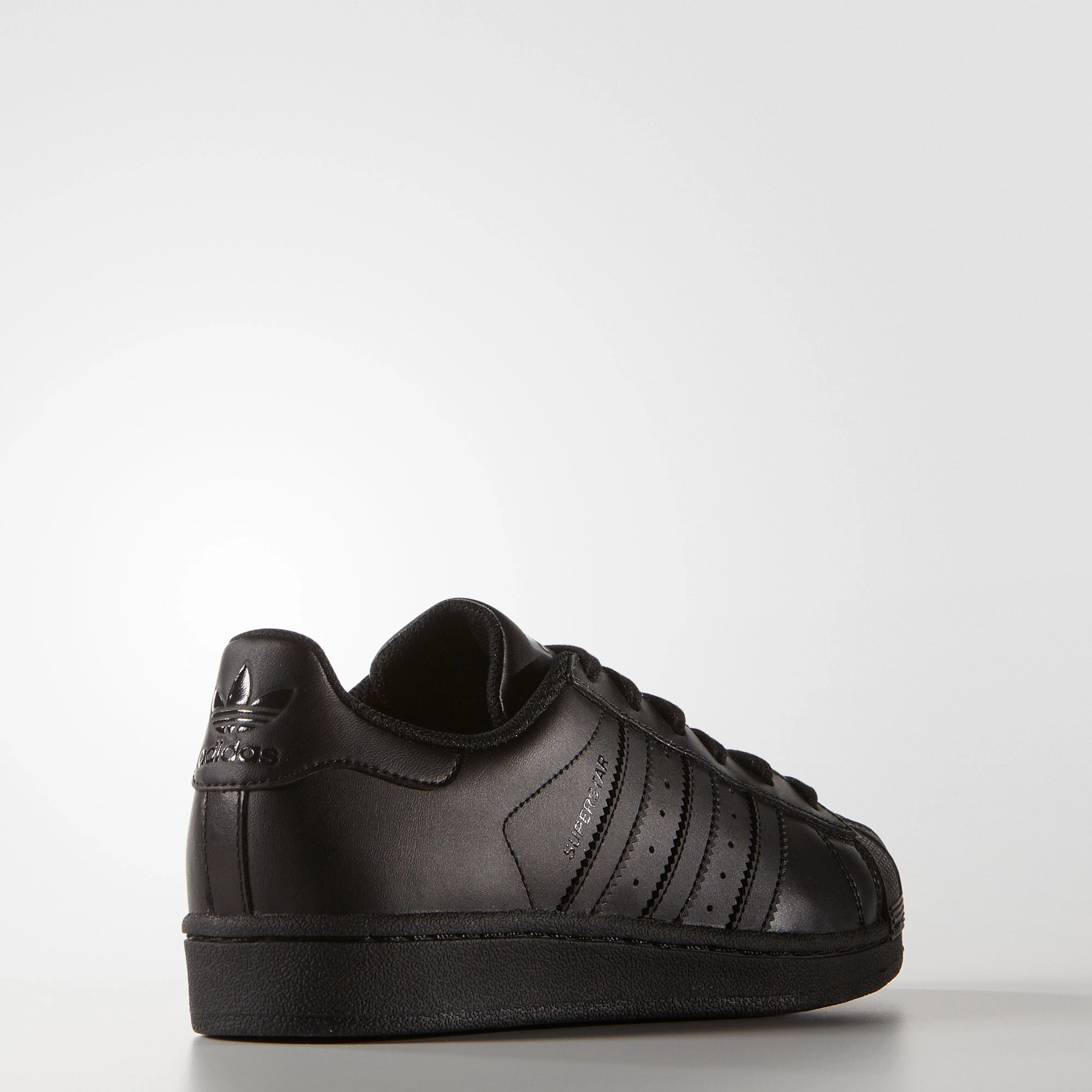 Kid's adidas Originals Superstar Foundation Shoes Triple Black Alexander Wang Adidas Originals Shoes