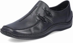 Ellis Penny Loafers L1751 Celia Leather Slip-On WomenS Shoes - Comfortable High-Coverage Loafers with Elegant Stitch Detailing, Anti-Stress and Flexible Everyday Support