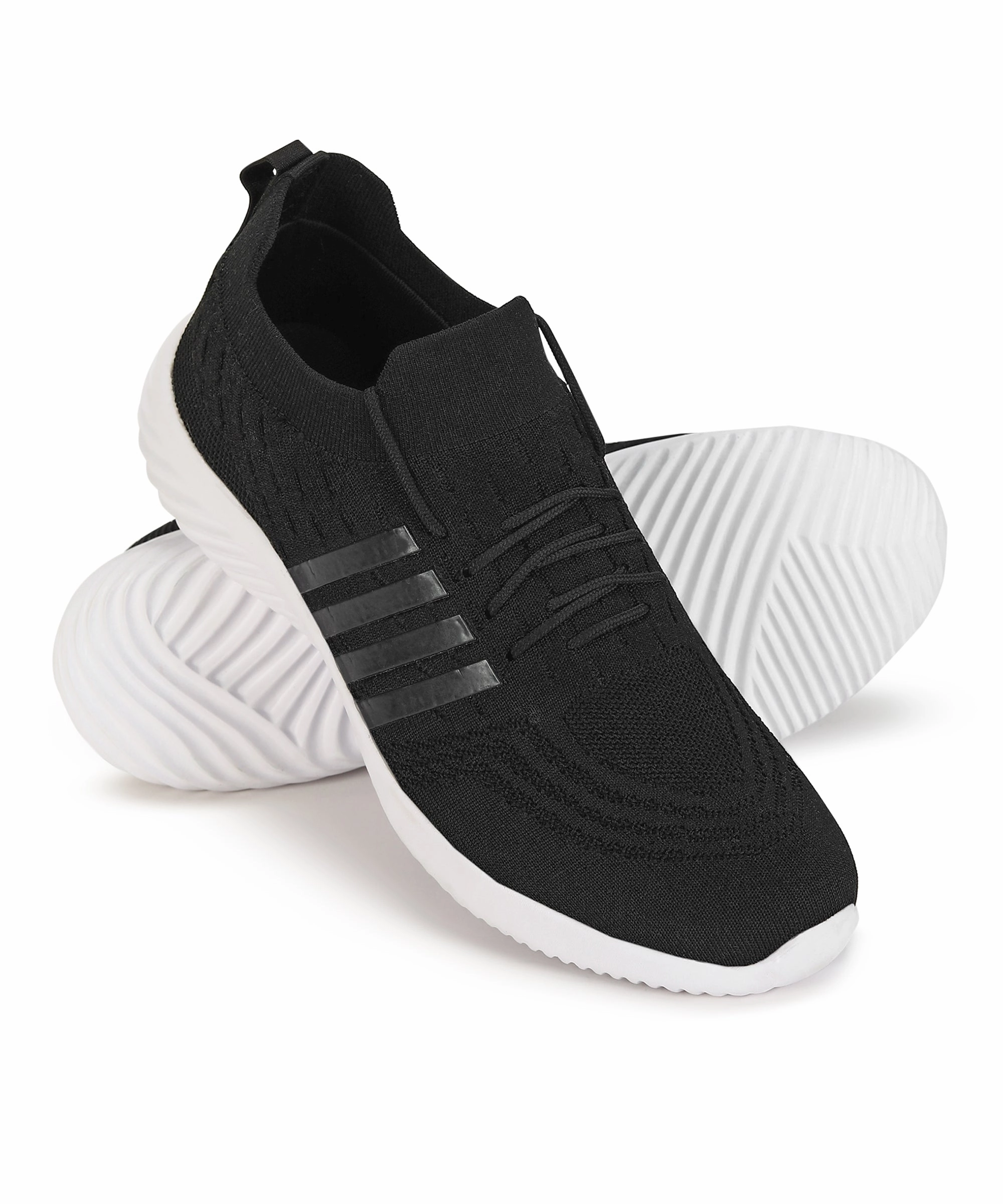 Leather Slip-on Shoes Casual Paragon  K1213G Men Walking, Running, Training, Cricket, Gym, Sports Shoes | Athletic Shoes with Comfortable Cushioned Sole for Daily Outdoor Use