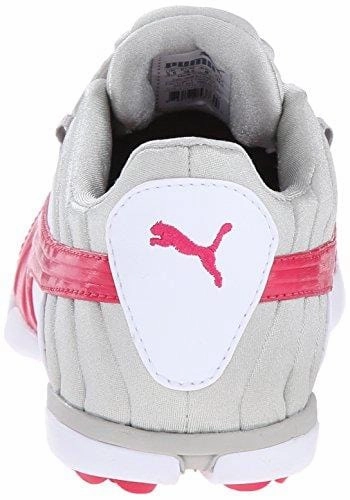 Asics Gel Foundation 8 D Running Shoe PUMA Women's sunnylite v2 Golf Shoe, White/Rose Red/Gray, 7 M US