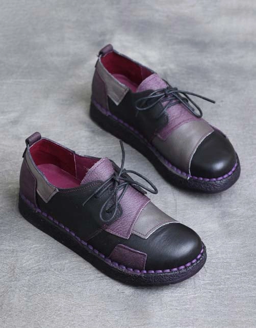 Soft Leather Comfortable Handmade Retro Flat Shoes 35-43 Bridal Shoes Flat Sandals