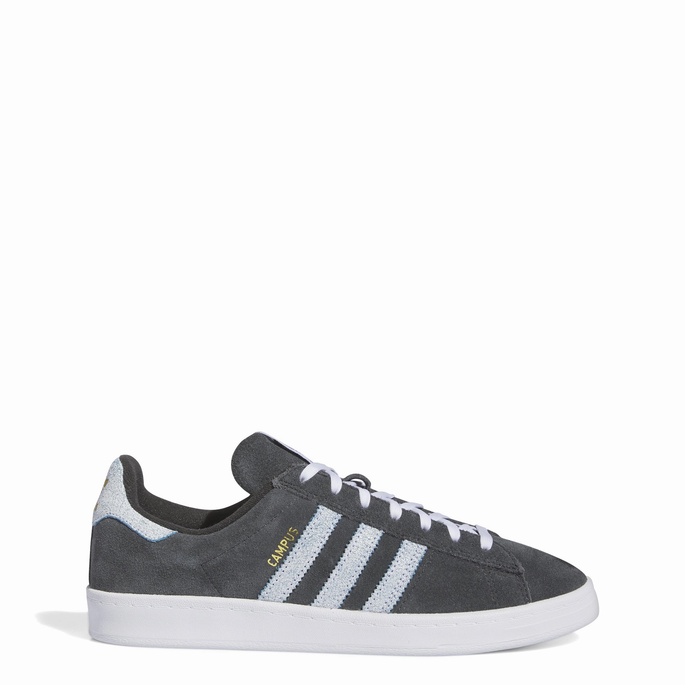 Adidas Throwstar Throwing Shoes Adidas x Henry Jones Campus ADV Shoes-Carbon / Cloud White / Light Blue