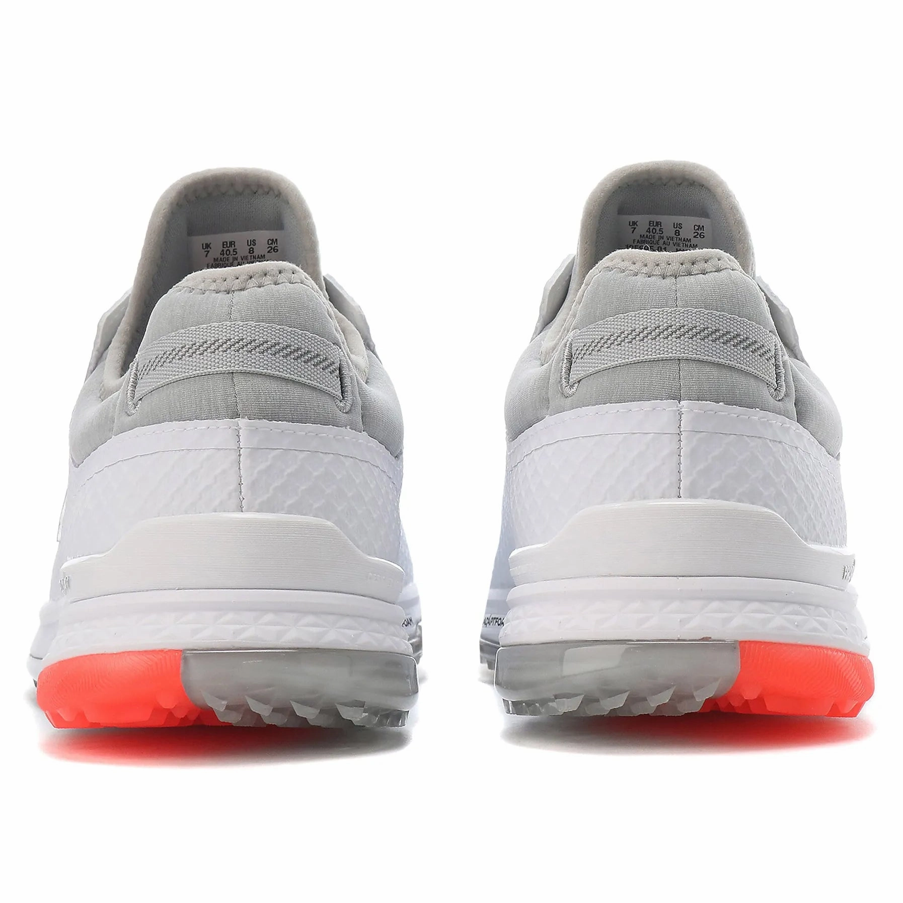 Puma PROADAPT Alphacat Spikeless Wide Golf Shoes - Puma White/High Rise Asics Running Shoes Novablast 4