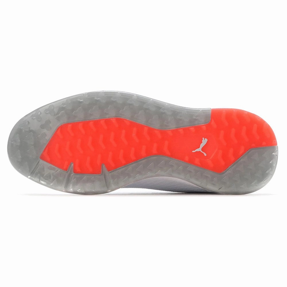 Puma PROADAPT Alphacat Spikeless Wide Golf Shoes - Puma White/High Rise Asics Gel Resolution 9 Tennis Shoes