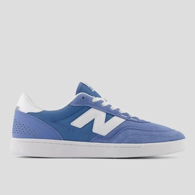 Grey New Balance Men New Balance 440 V2 Skate Shoes Blue / White