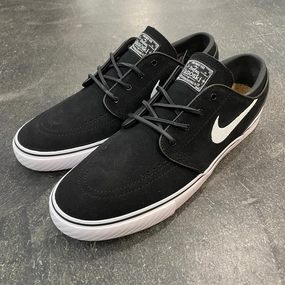 Nike SB Janoski OG  Black/White Asics Fuzex Lyte Running Shoe