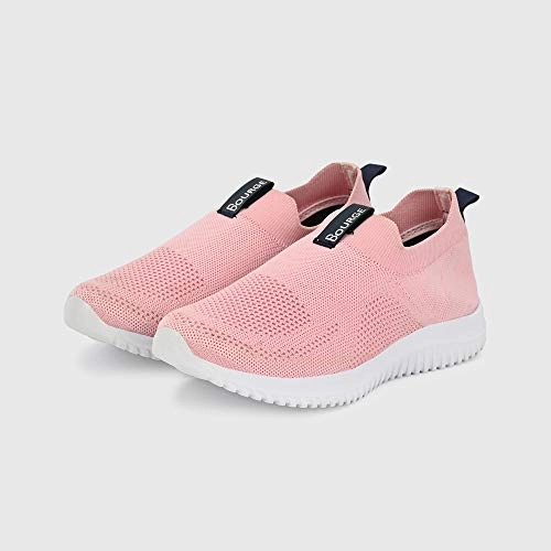 Bourge Women Micam-Z51 L.Pink Running Shoes-7 UK (39 EU) (8 US) (Micam-102-07) Walking Running Shoes