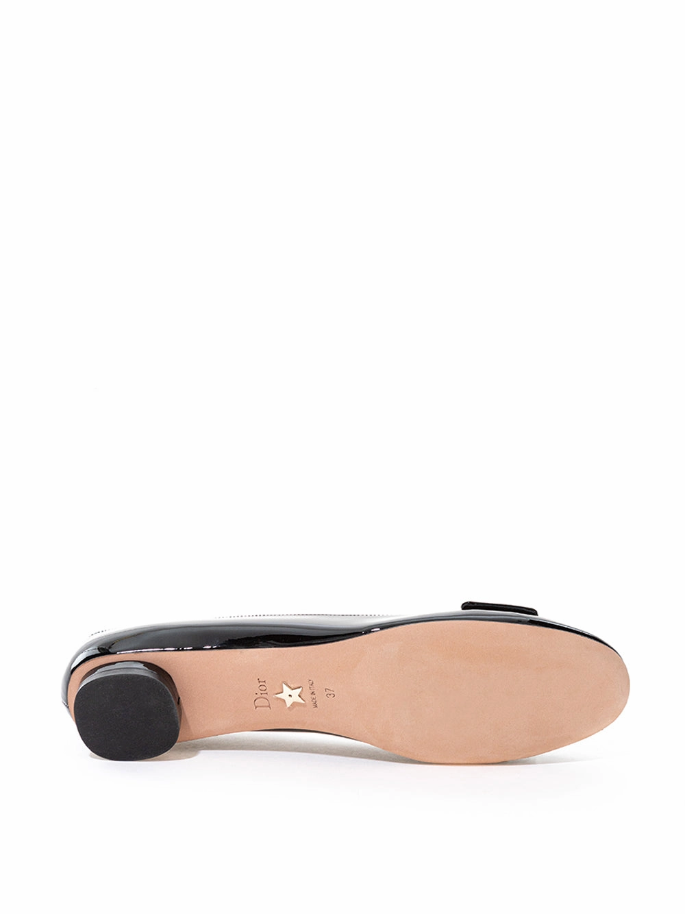 Ballerina Black Patent Leather 'C'est Dior' Shoes Kurt Geiger Shoes