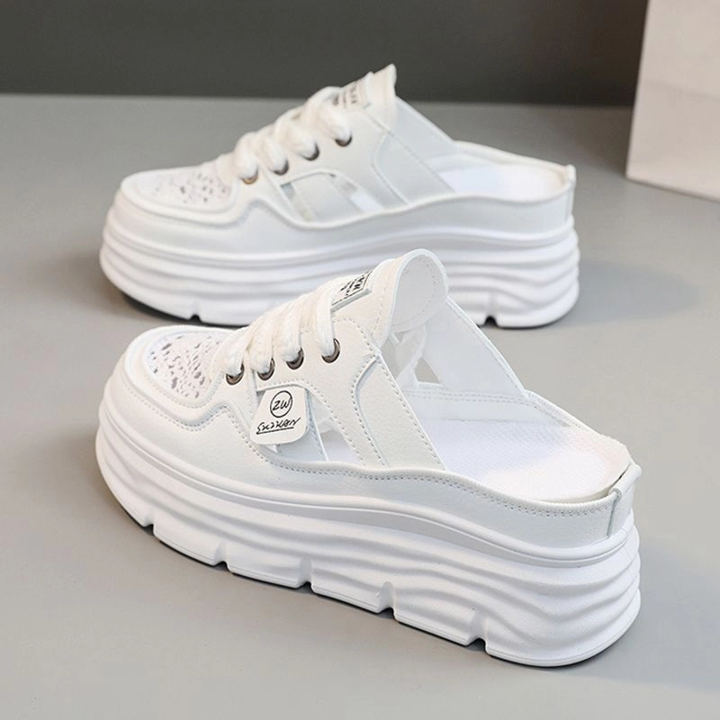 Dolce Gabbana Sandals Lightweight Thick-sole Hollowed Breathable Shoes for Women