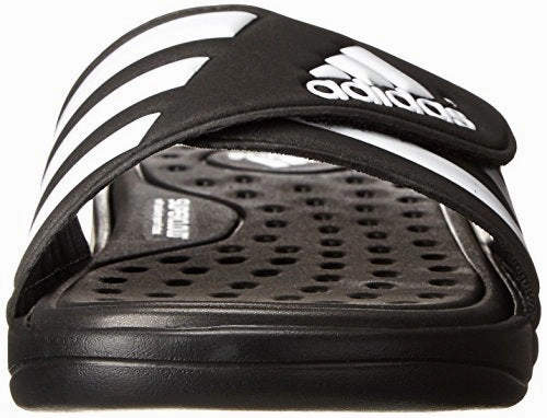 adidas Performance Men's adissage SC Sandal,Black/White/Black,11 M US Adidas Shoes Bad Bunny