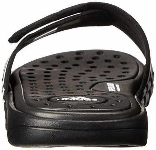 adidas Performance Men's adissage SC Sandal,Black/White/Black,11 M US Adidas Running Shoes Cushioning Reviews