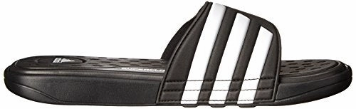 Adidas Samba Indoor Football Shoes adidas Performance Men's adissage SC Sandal,Black/White/Black,11 M US