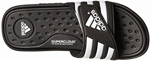 Adidas Weightlifting Shoes Review adidas Performance Men's adissage SC Sandal,Black/White/Black,11 M US