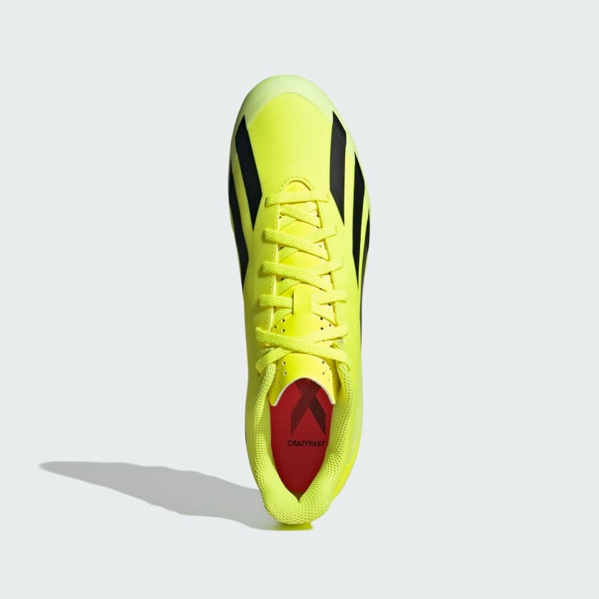 ADIDAS X CRAZYFAST CLUB FLEXIBLE GROUND BOOTS - YELLOW Adidas Martial Arts Shoes