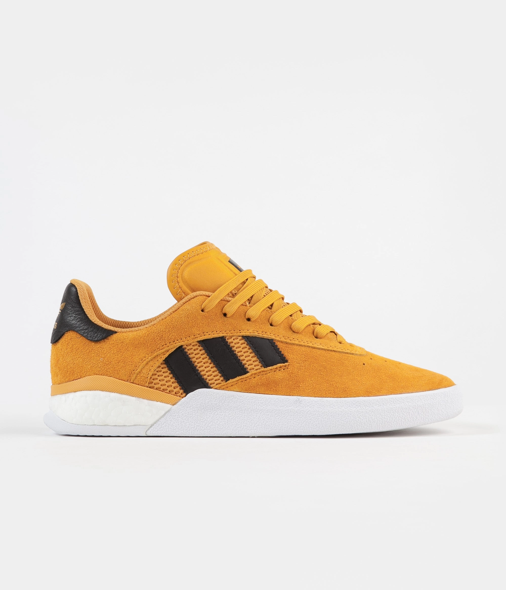 Adidas Centennial 85 Low Adv Shoes Adidas 3ST.004 'Miles Silvas' Shoes - Yellow / Core Black / Gold Metallic