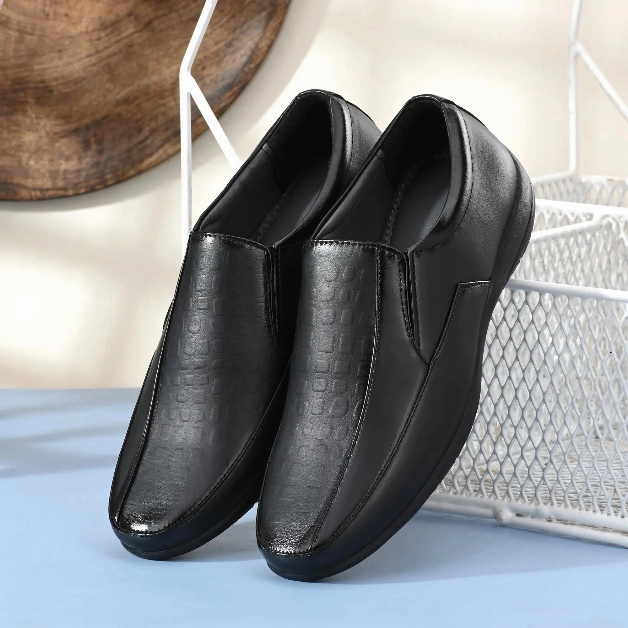 Best Italian Loafers Loafers Black Formal Synthetic Slip-on Leather Loafer