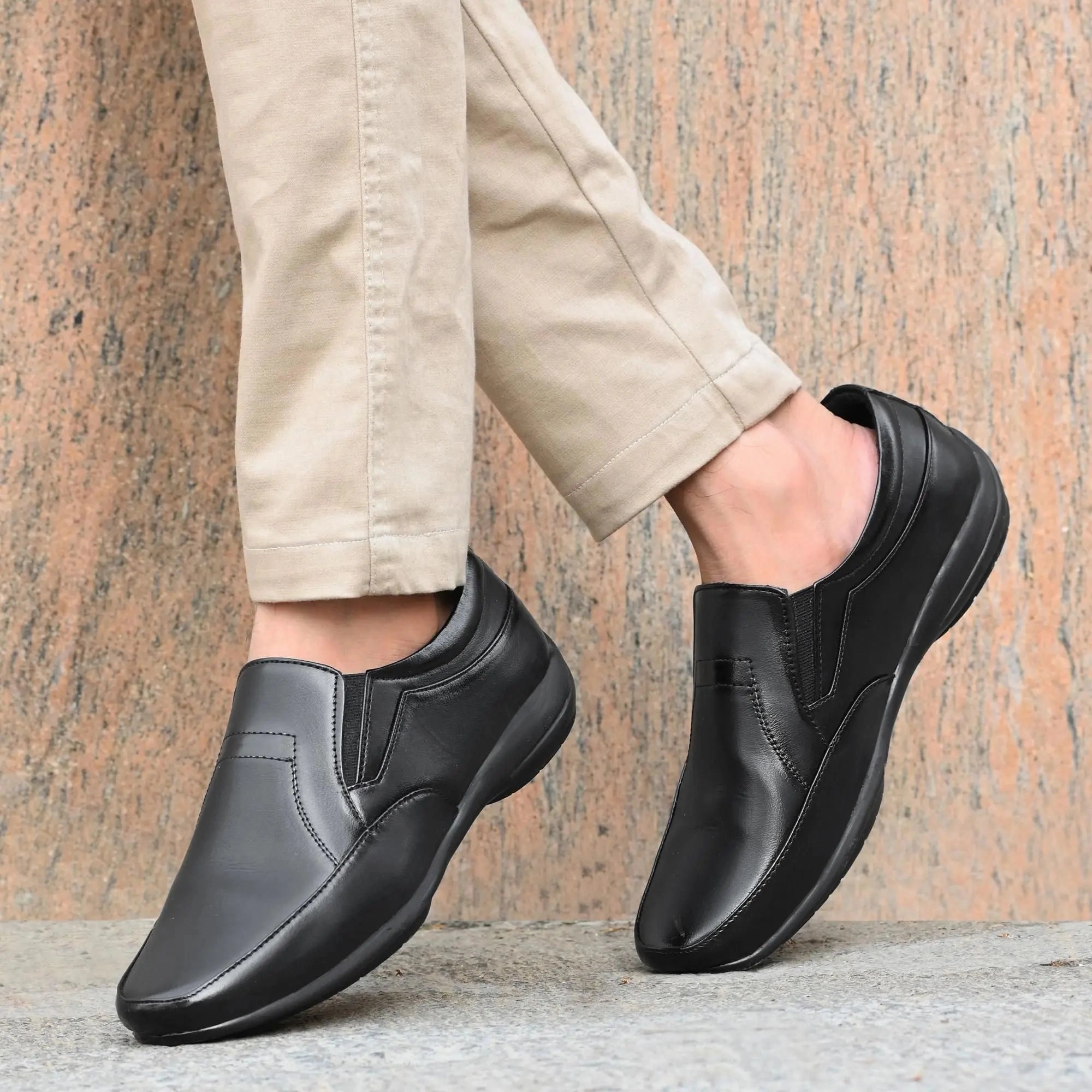 Best Driver Loafers Loafers for Men Black Color Formal Synthetic Leather Loafer