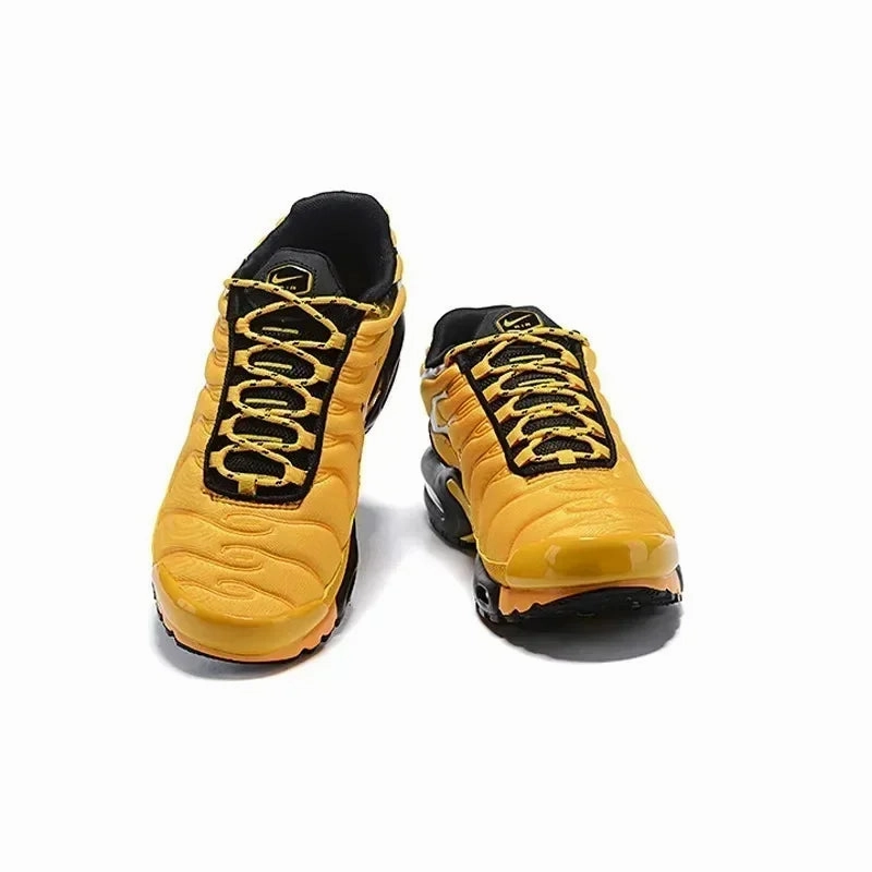 Nike TN Air Max Plus Frequency Pack  Yellow & Black Men's Running Shoes Overpronation Asics Shoes