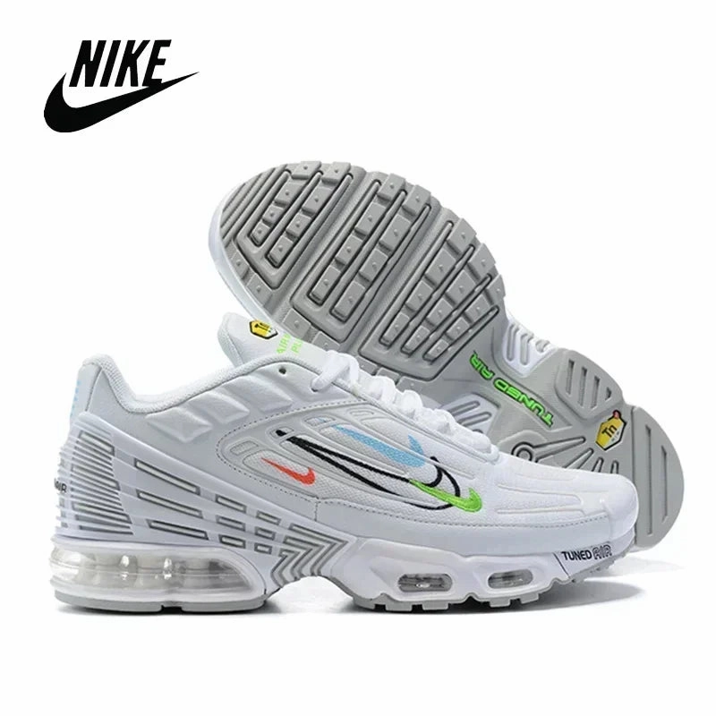 Nike TN Air Max Plus Frequency Pack  Yellow & Black Men's Running Shoes Asics Matflex Wrestling Shoes