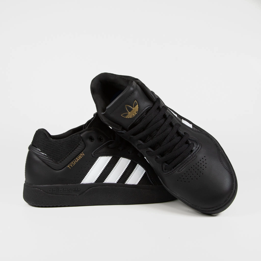 Adidas Green Golf Shoes Adidas Skateboarding - Tyshawn Jones Pro Shoes - Core Black / Footwear White / Core Black