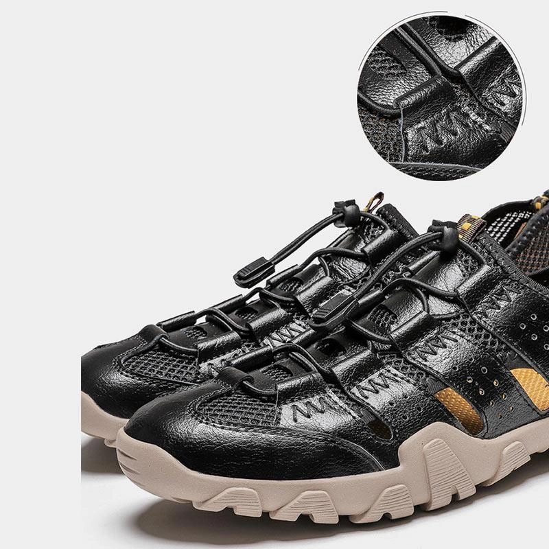 Gladiator Platform Sandals Men's Outdoor Mountaineering Leisure Sandals