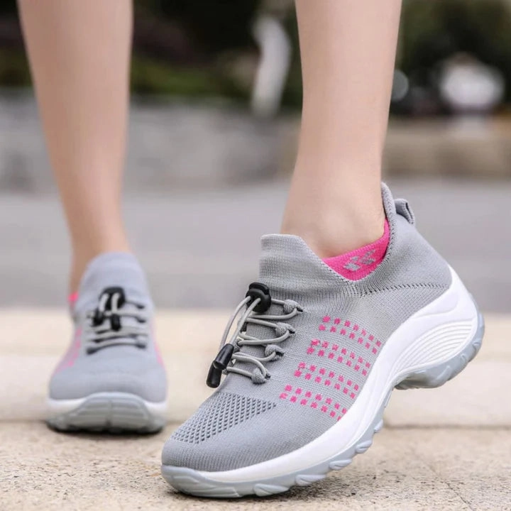 Hot Sale-Orthopedic Lightweight Running Shoes Pain Relief Footwear 80s High Top Sneakers