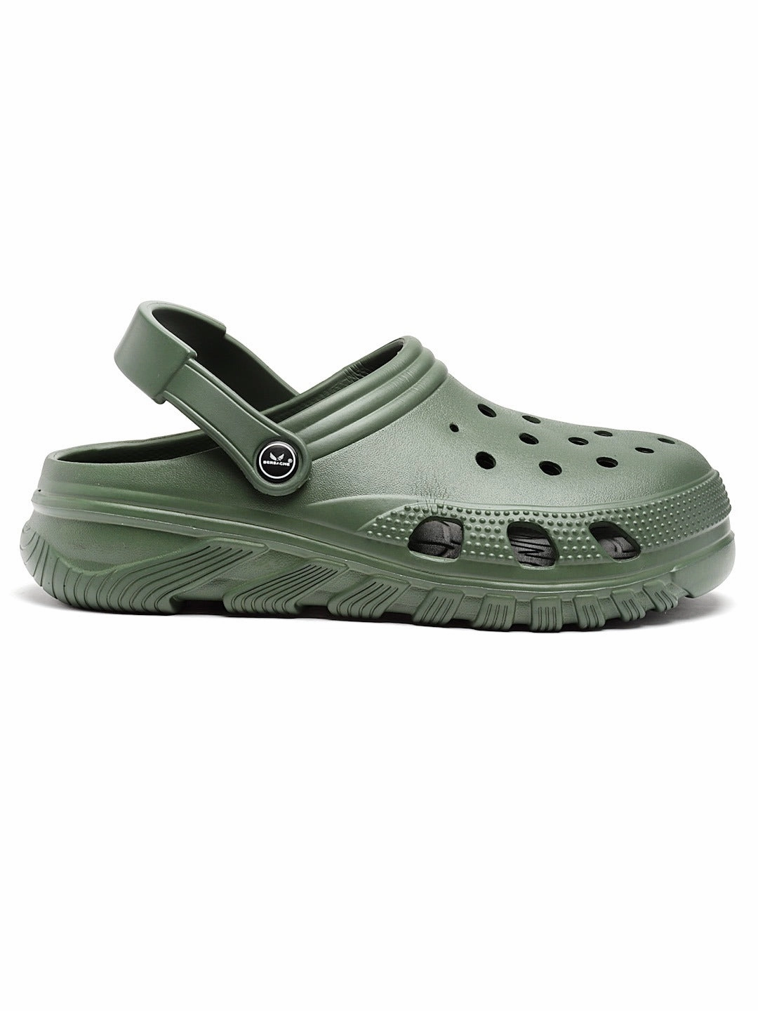 Slippers Mens Bersache Extra Soft Classic Casual with  Regular wear with Ultra Soft & Flexibility Technology Clog's for Men's & Boy's (6093-Green)