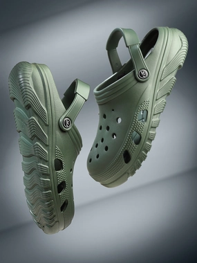 Bersache Extra Soft Classic Casual with  Regular wear with Ultra Soft & Flexibility Technology Clog's for Men's & Boy's (6093-Green) Slippers Home