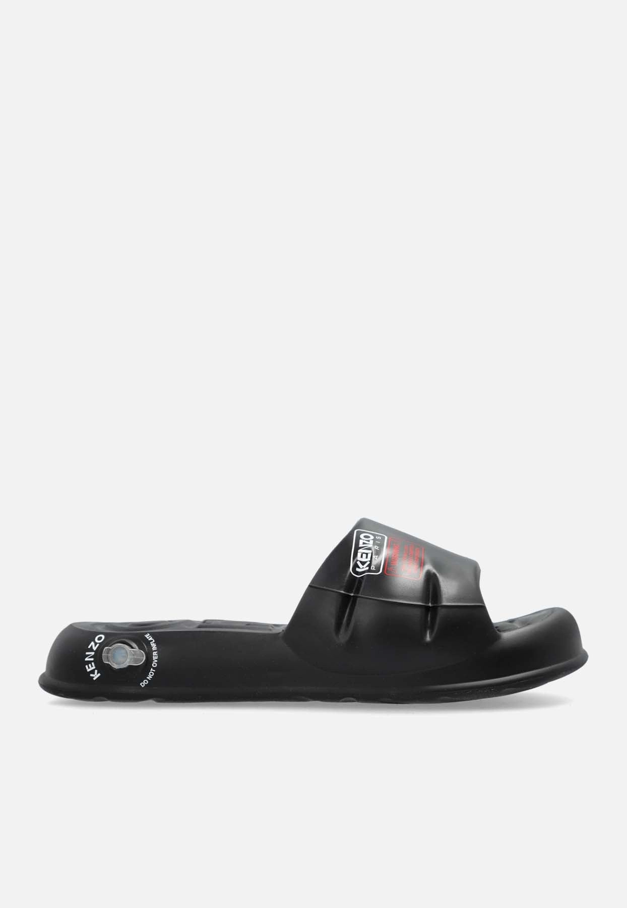 Hello Slippers Mankenzo Logo Slides