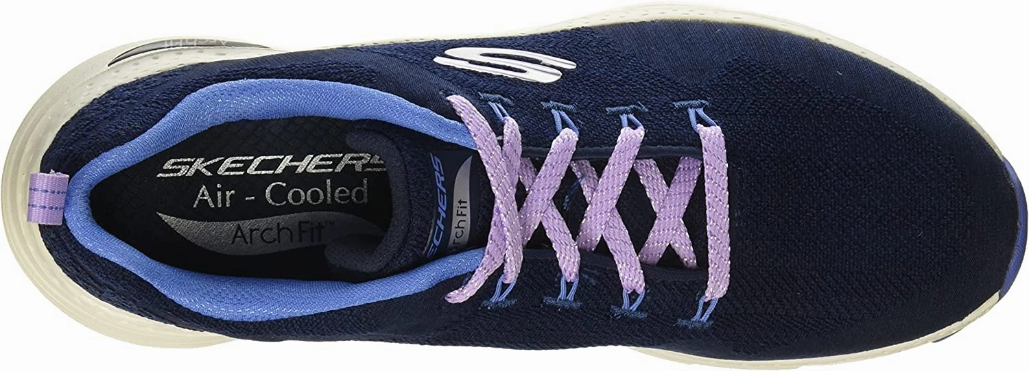 Skechers Women's Arch Fit - Comfy Wave 149414 NVBL Trail Running Shoes Gore Tex