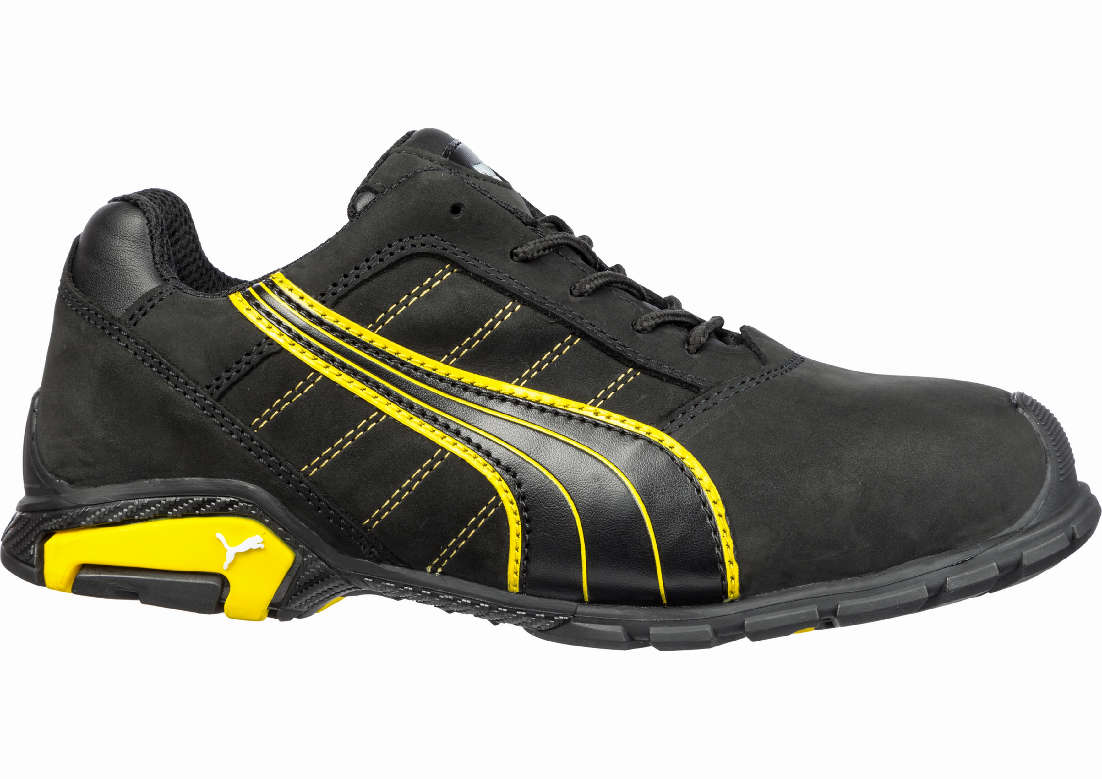 PUMA Amsterdam Black/Yellow (PUM642717) Asics Shoe Reviews