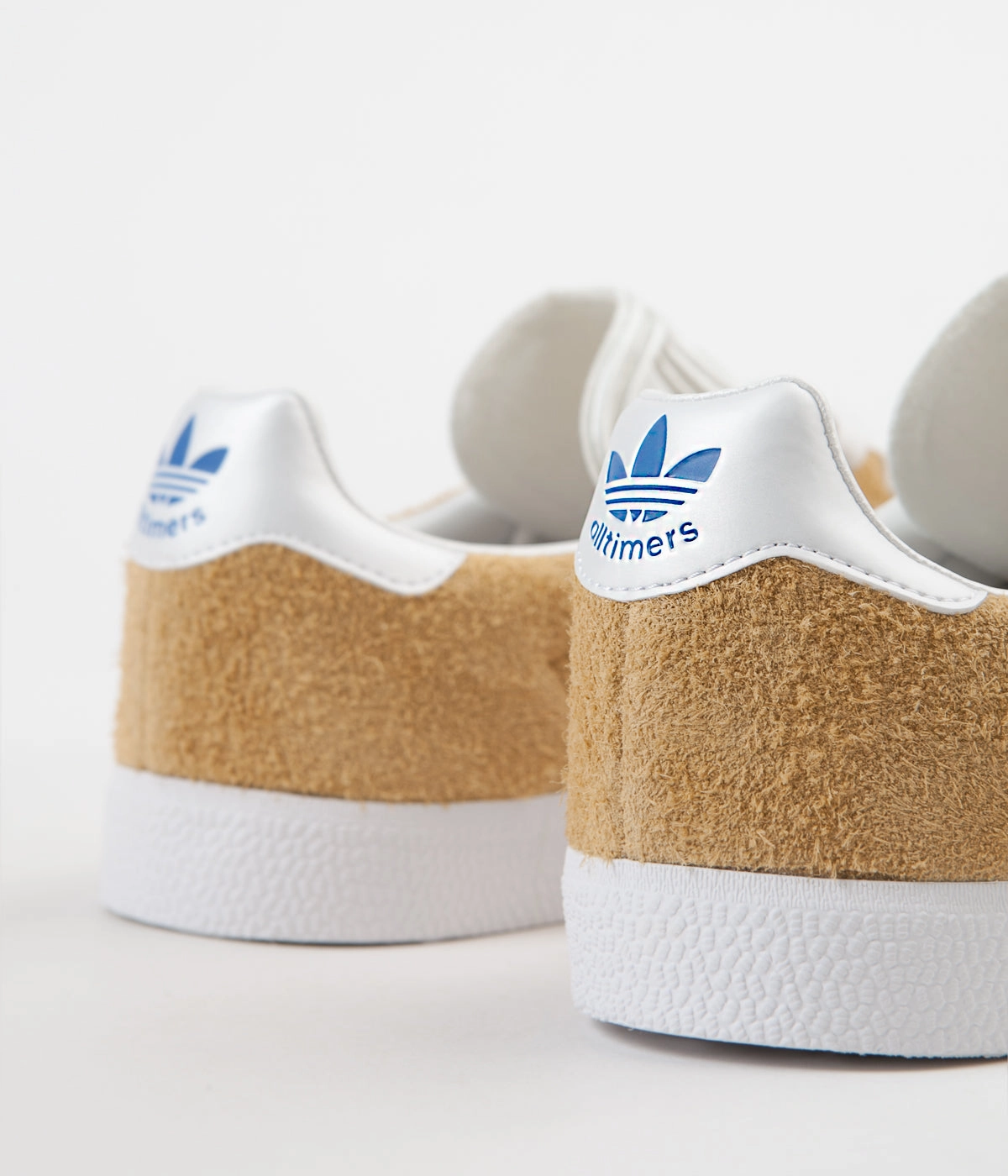 Adidas Adiease Shoes Adidas x Alltimers Gazelle Super Shoes - Mesa / Chalk White / Blue