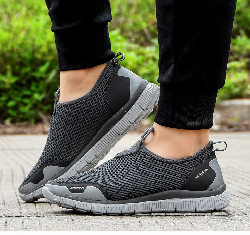 Men Breathable Casual Shoes Mocassin Comfortable Sneakers Best Semi Casual Shoes