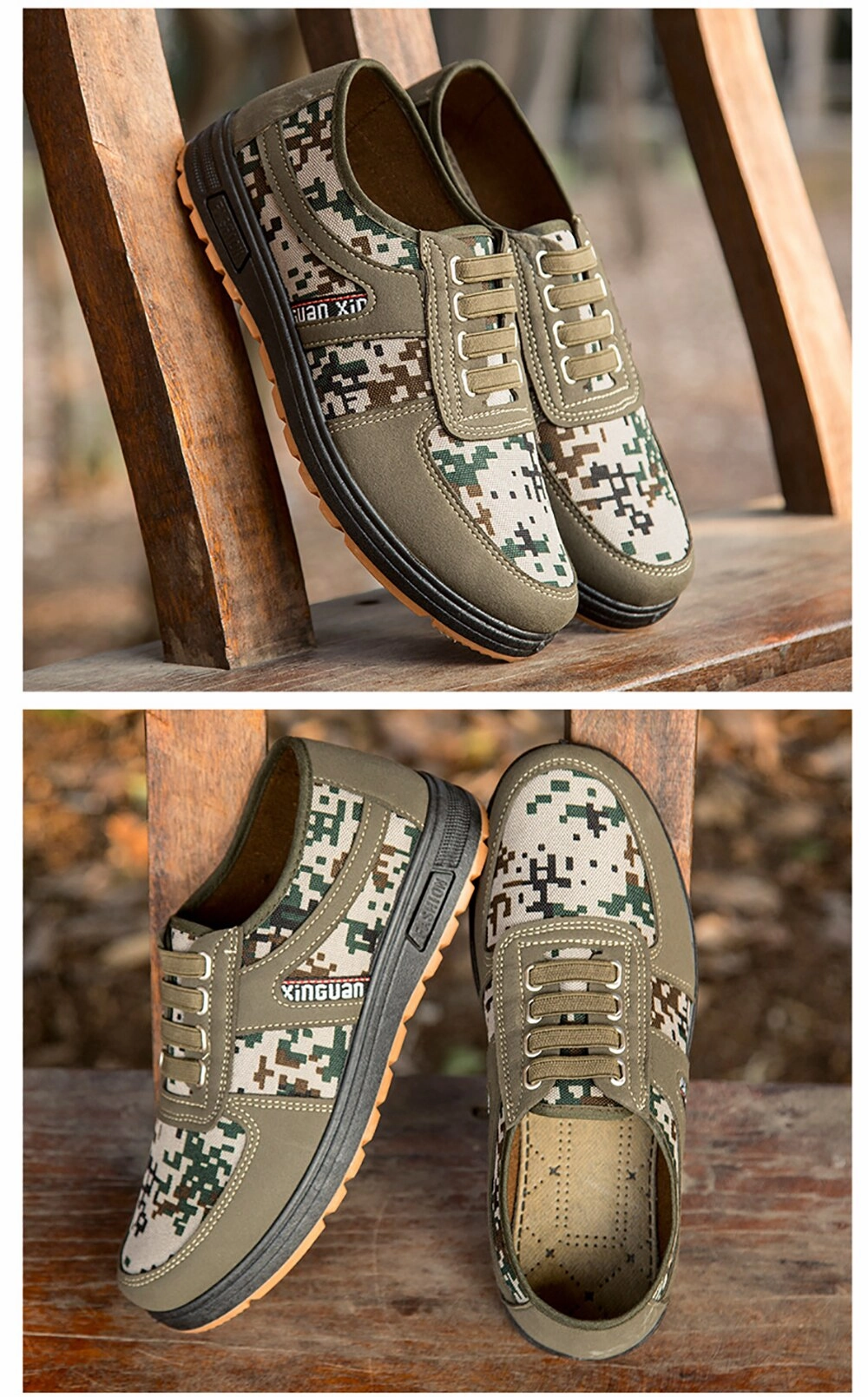 Men Casual Comfortable Lightweight Breathable Canvas Casual Nagra Shoes