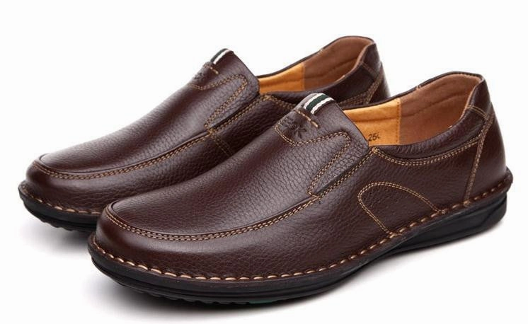 Men Casual Shoes men's leather shoes flats soft comfortable Fashion British Style Shoes 8A106 Flat Shoes At Macy's
