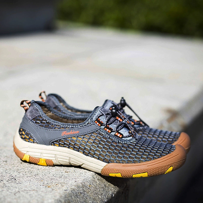 Men Fashion Outdoor Mesh Breathable Soft Sports Sandals Sandals With Buckles