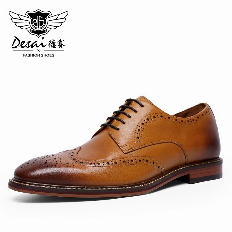 Thin Soled Casual Shoes Men Formal and Casual Dress Genuine Leather Shoes