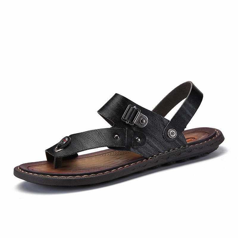 Men New Fashion Beach Non-slip Flip Flops Judy Sandals