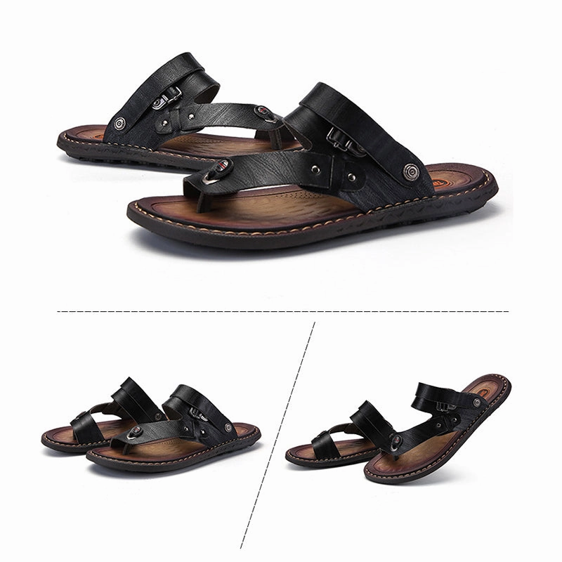 Sandals And Dresses Men New Fashion Beach Non-slip Flip Flops
