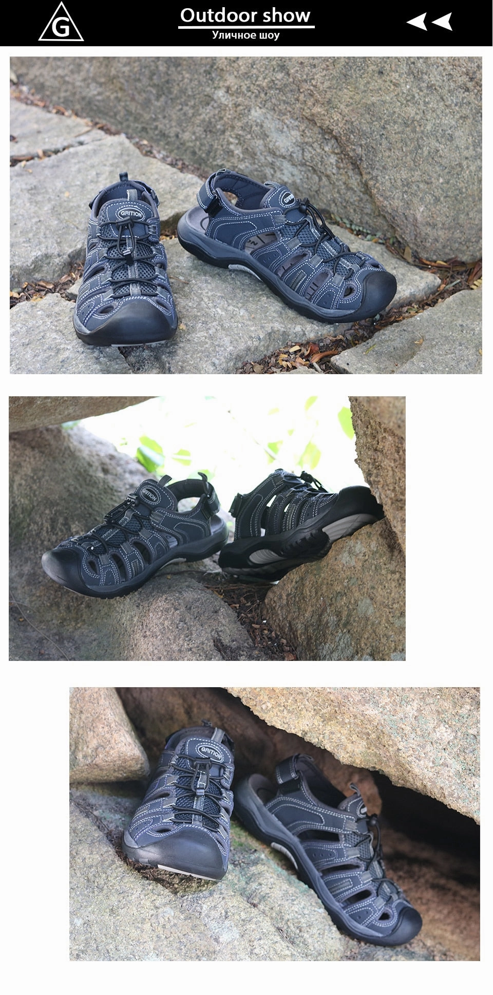 Trotters Shoes Flats Men Outdoor Sandals Summer Breathable Flat Sole Beach Shoes Trekking Flip Flops Hiking Non Slip Nubuck Leather Luxury